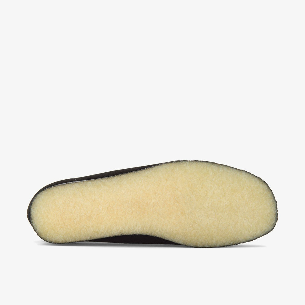 Wallabee Black Suede