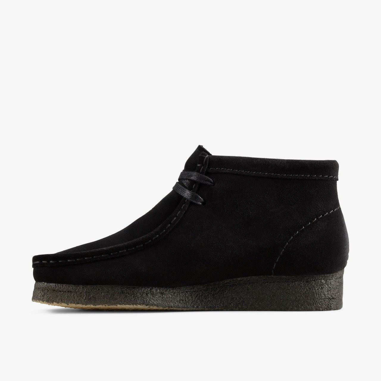 Wallabee Boot Black Suede