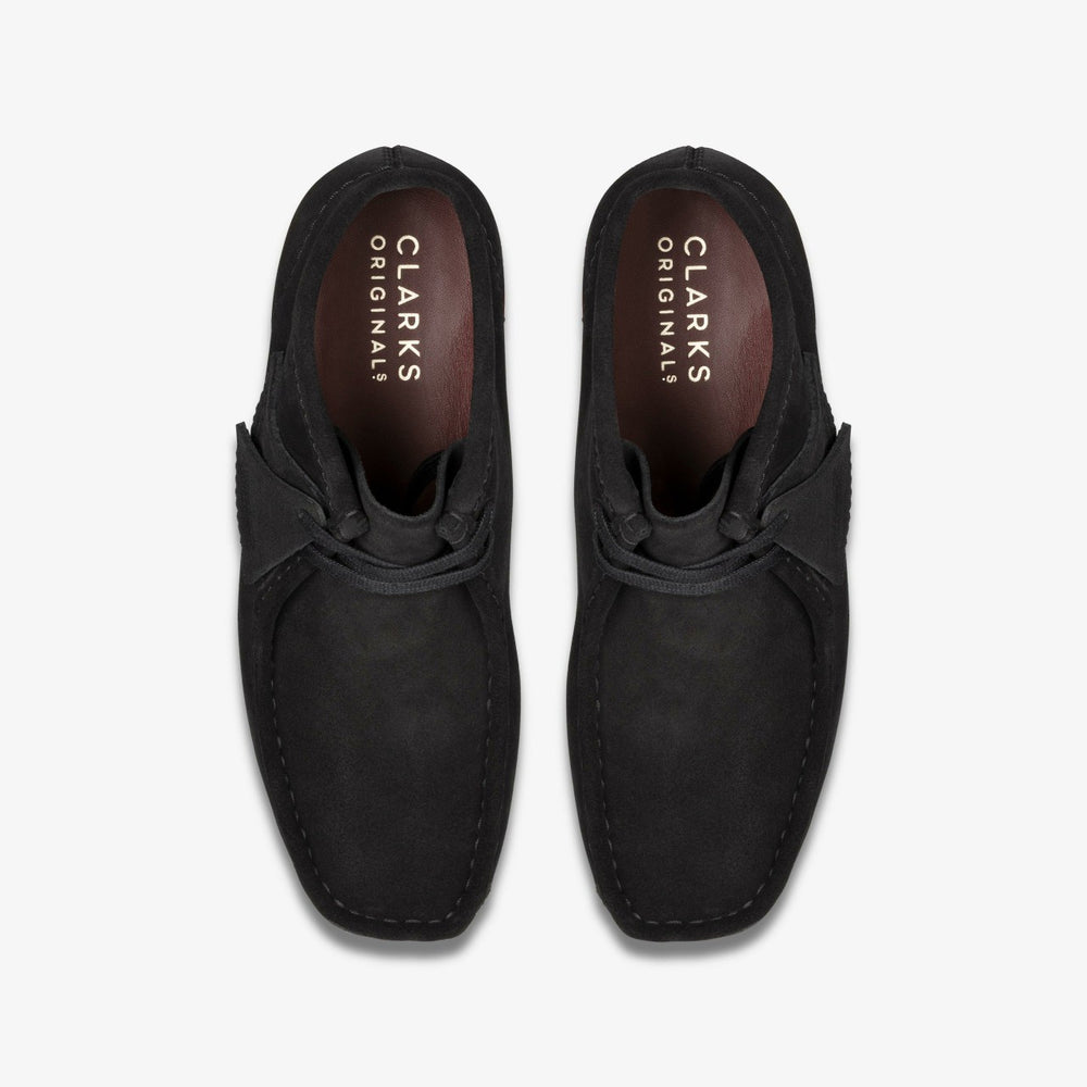 Wallabee Boot Black Suede
