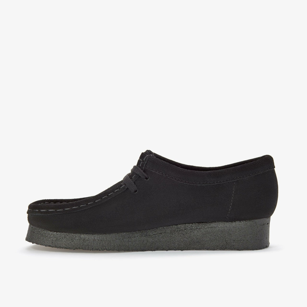 Wallabee Black Suede