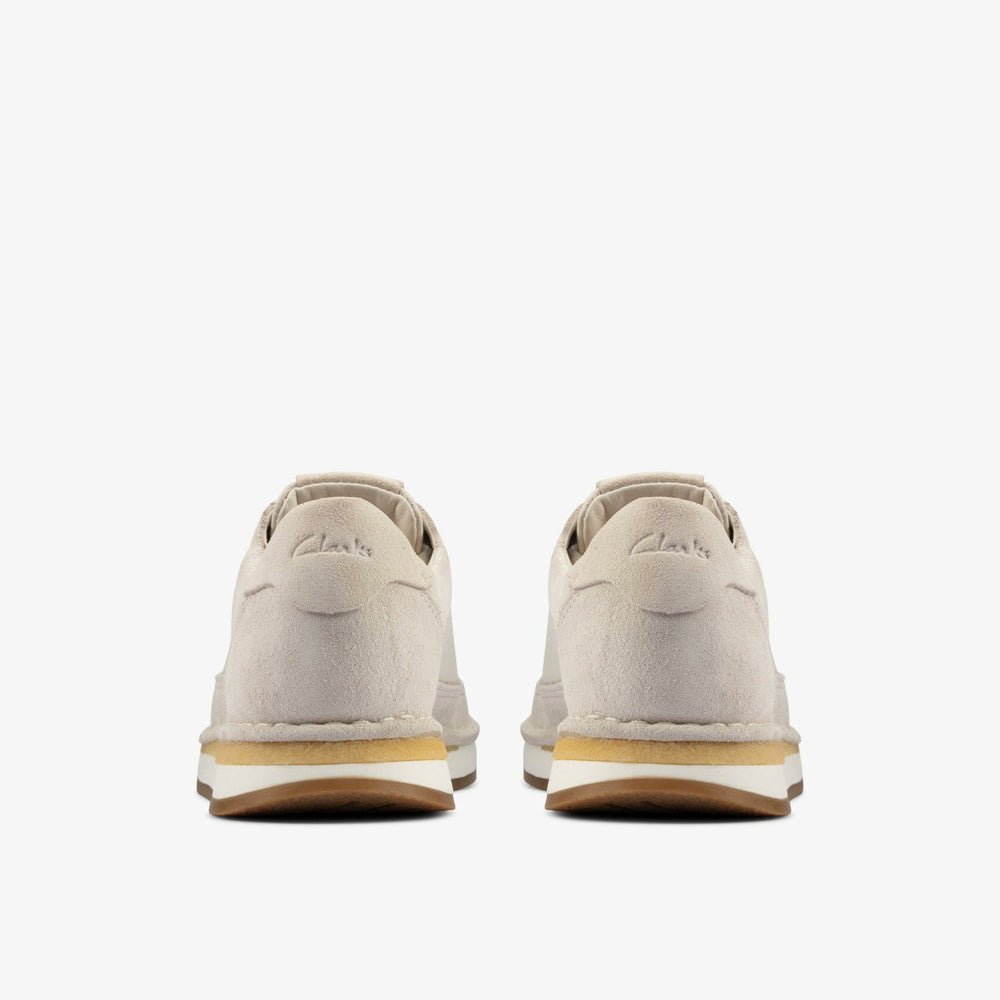 Craft Run Lace White Suede