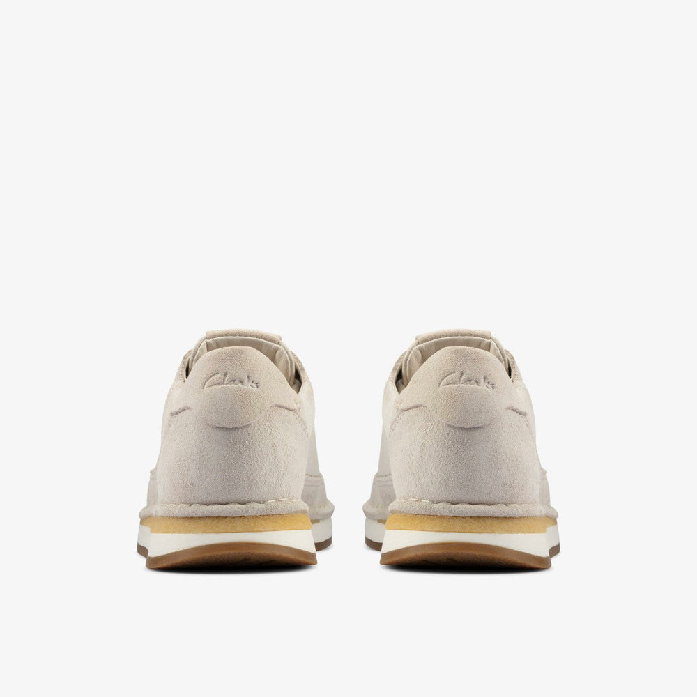 Craft Run Lace White Suede