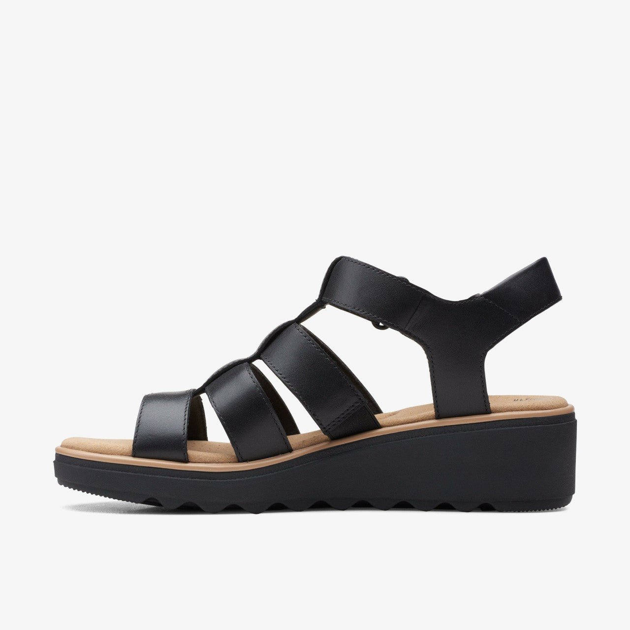 Jillian Quartz Black Leather