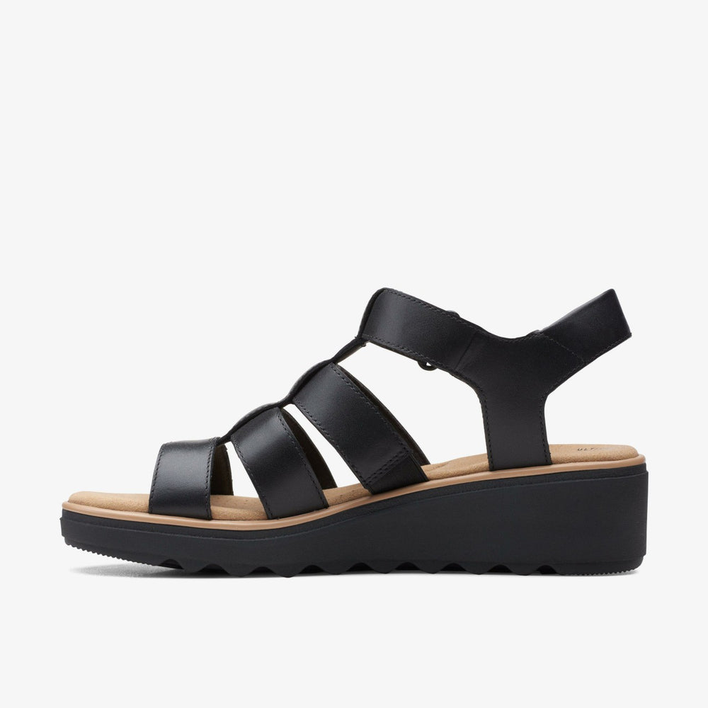 Jillian Quartz Black Leather