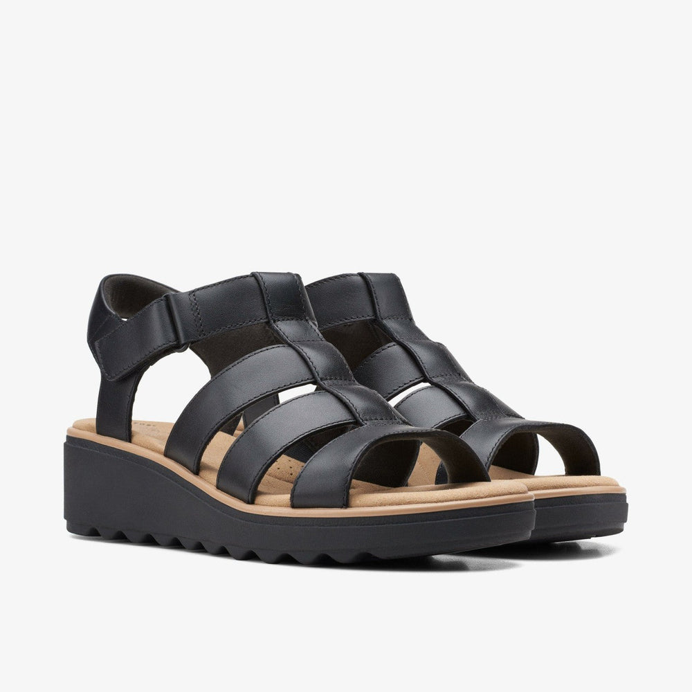 Jillian Quartz Black Leather