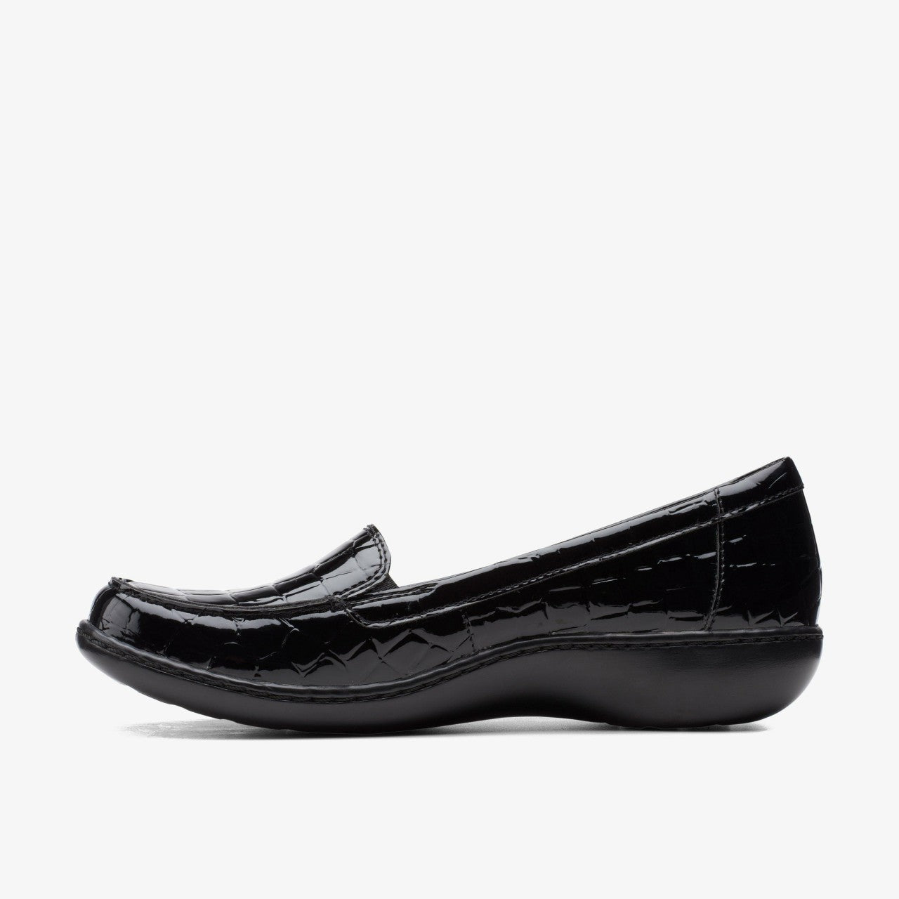 Ashland Jam Black Patent/Crocodile