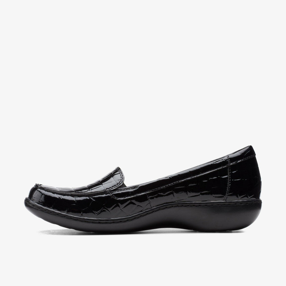 Ashland Jam Black Patent/Crocodile
