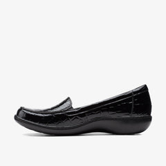 Ashland Jam Black Patent/Crocodile