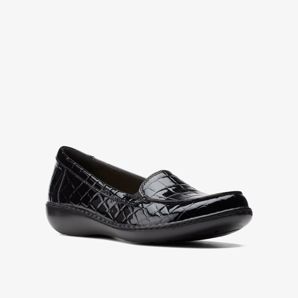 Ashland Jam Black Patent/Crocodile