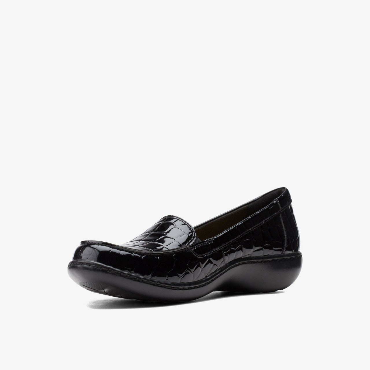 Ashland Jam Black Patent/Crocodile