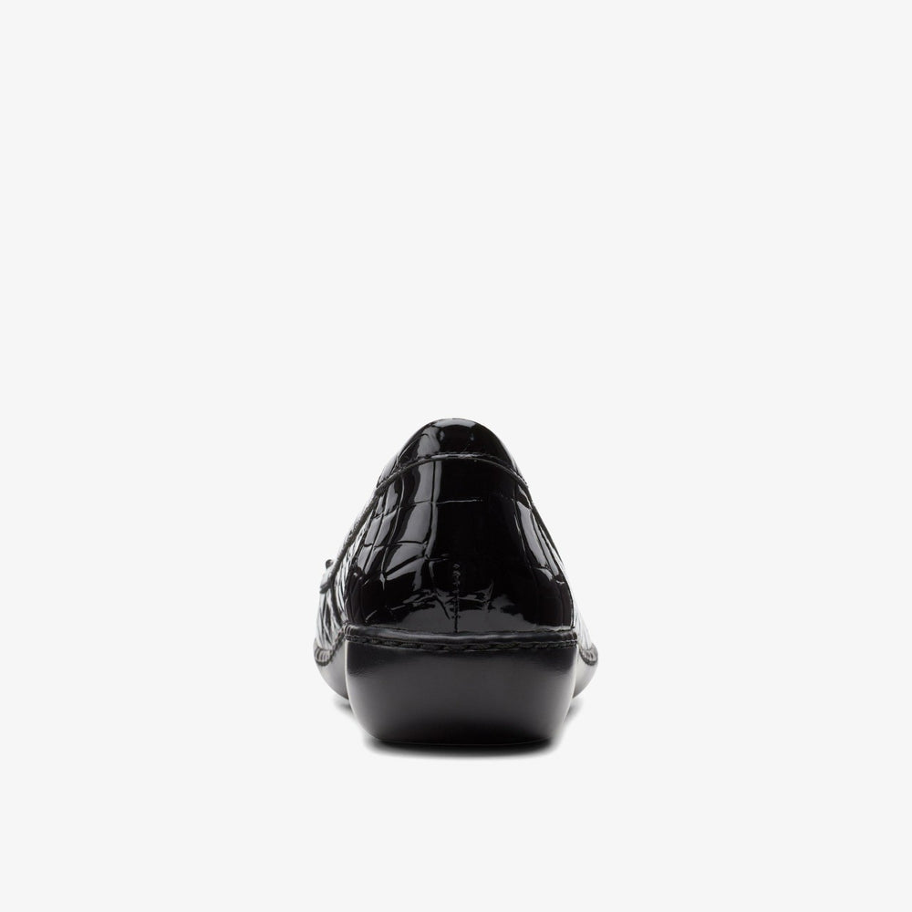 Ashland Jam Black Patent/Crocodile