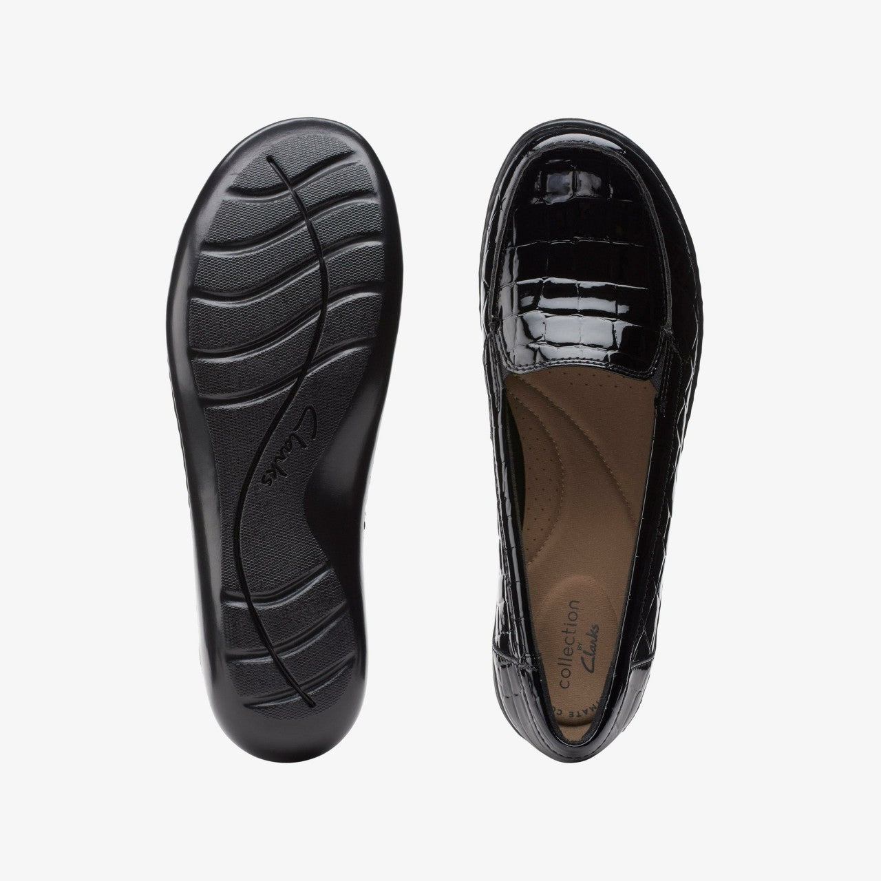 Ashland Jam Black Patent/Crocodile