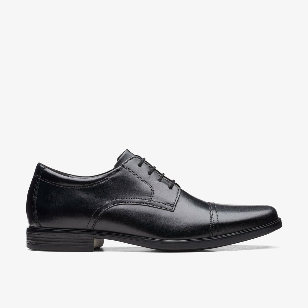 Howard Cap Black Leather