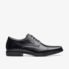 Howard Cap Black Leather