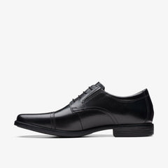 Howard Cap Black Leather