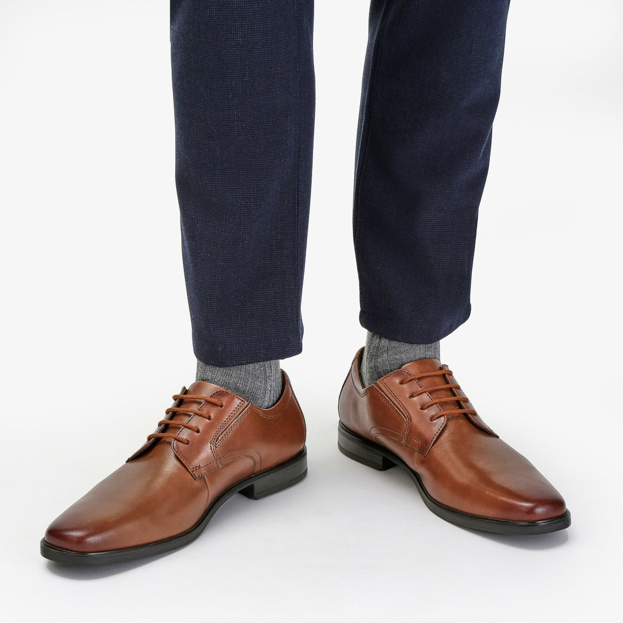 Howard Walk Dark Tan Leather