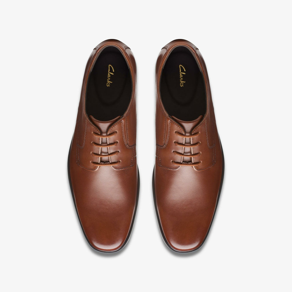 Howard Walk Dark Tan Leather