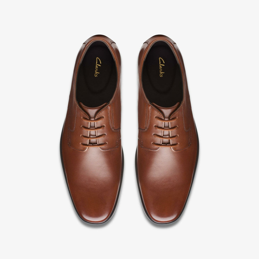 Howard Walk Dark Tan Leather