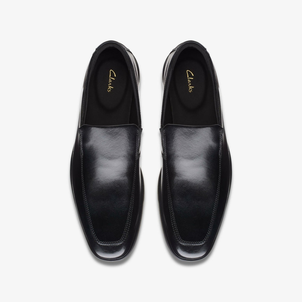 Howard Edge Loafer Black Leather