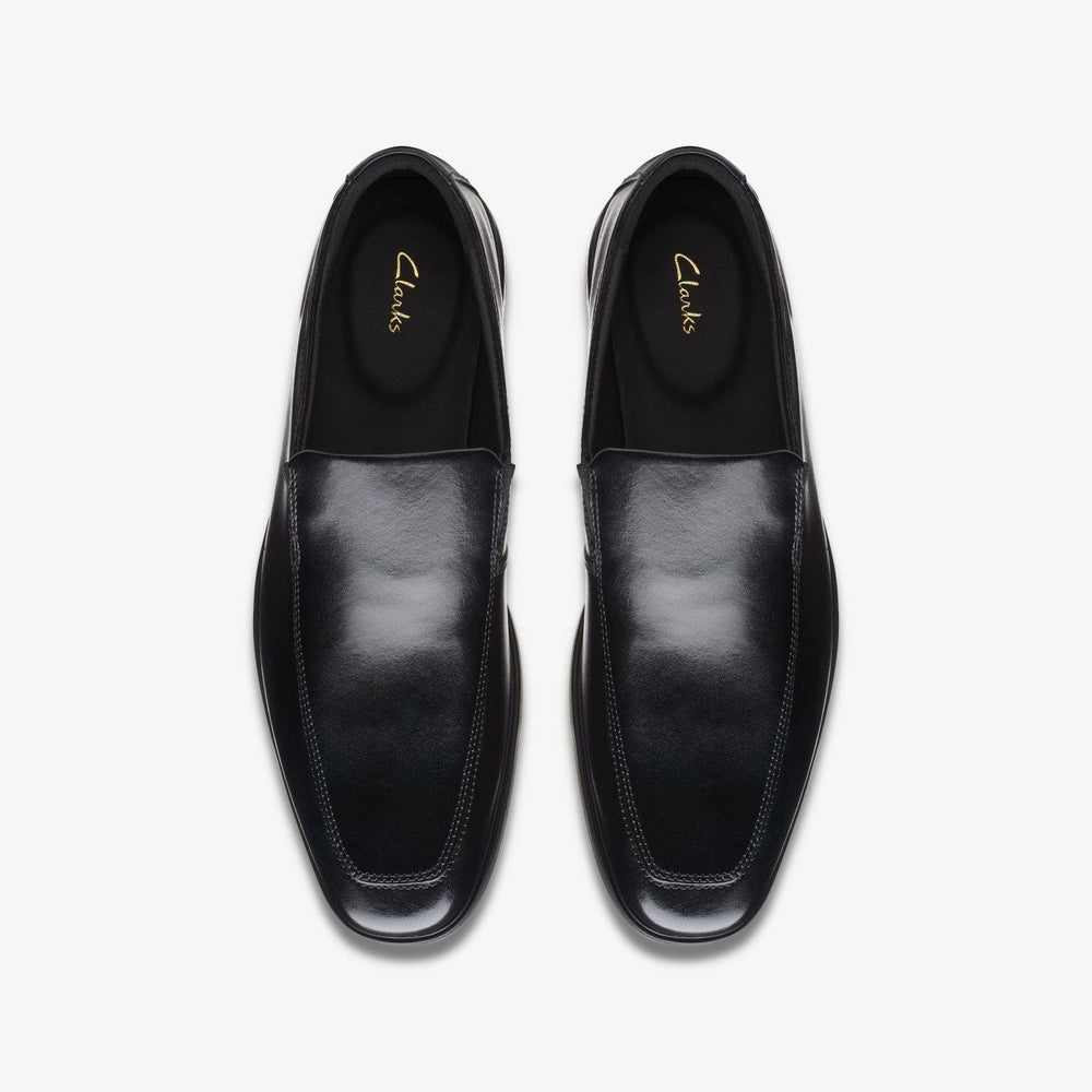 Howard Edge Loafer Black Leather