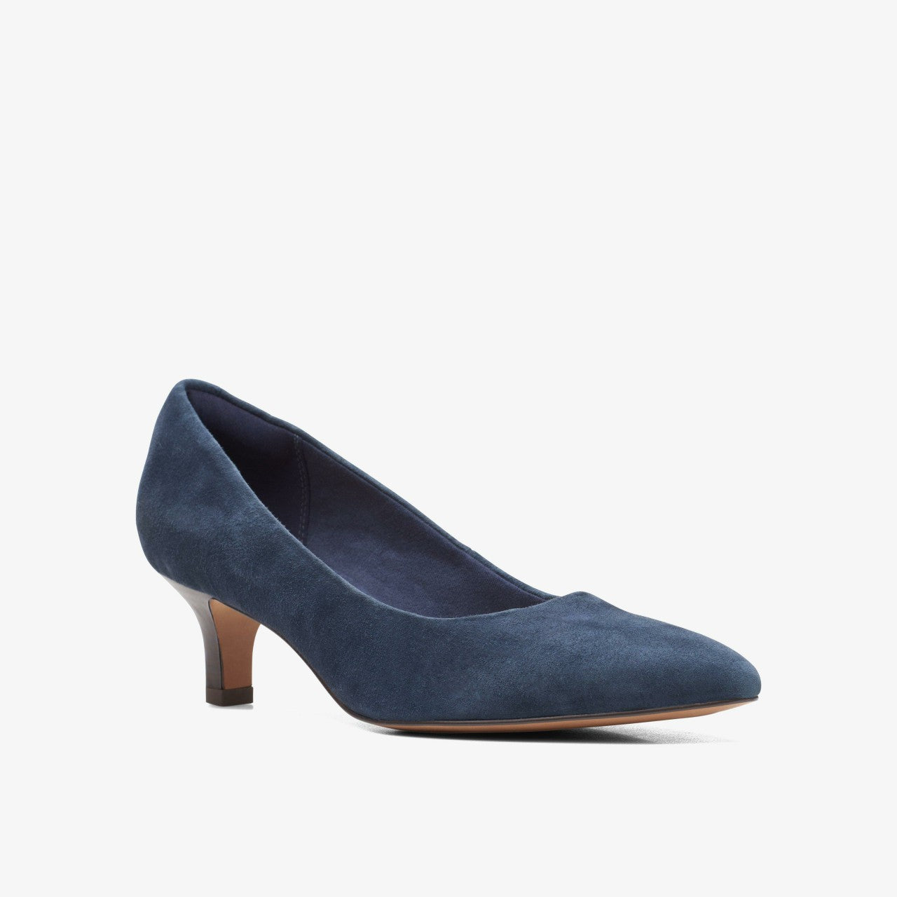 Shondrah Jade Navy Suede