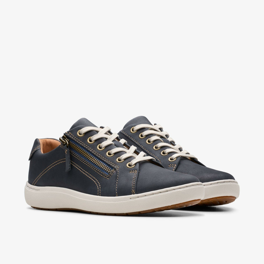 Nalle Lace Navy Nubuck