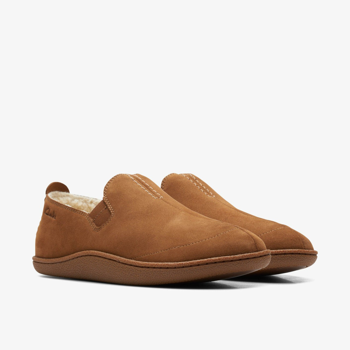 Home Mocc Slipper Tan Suede