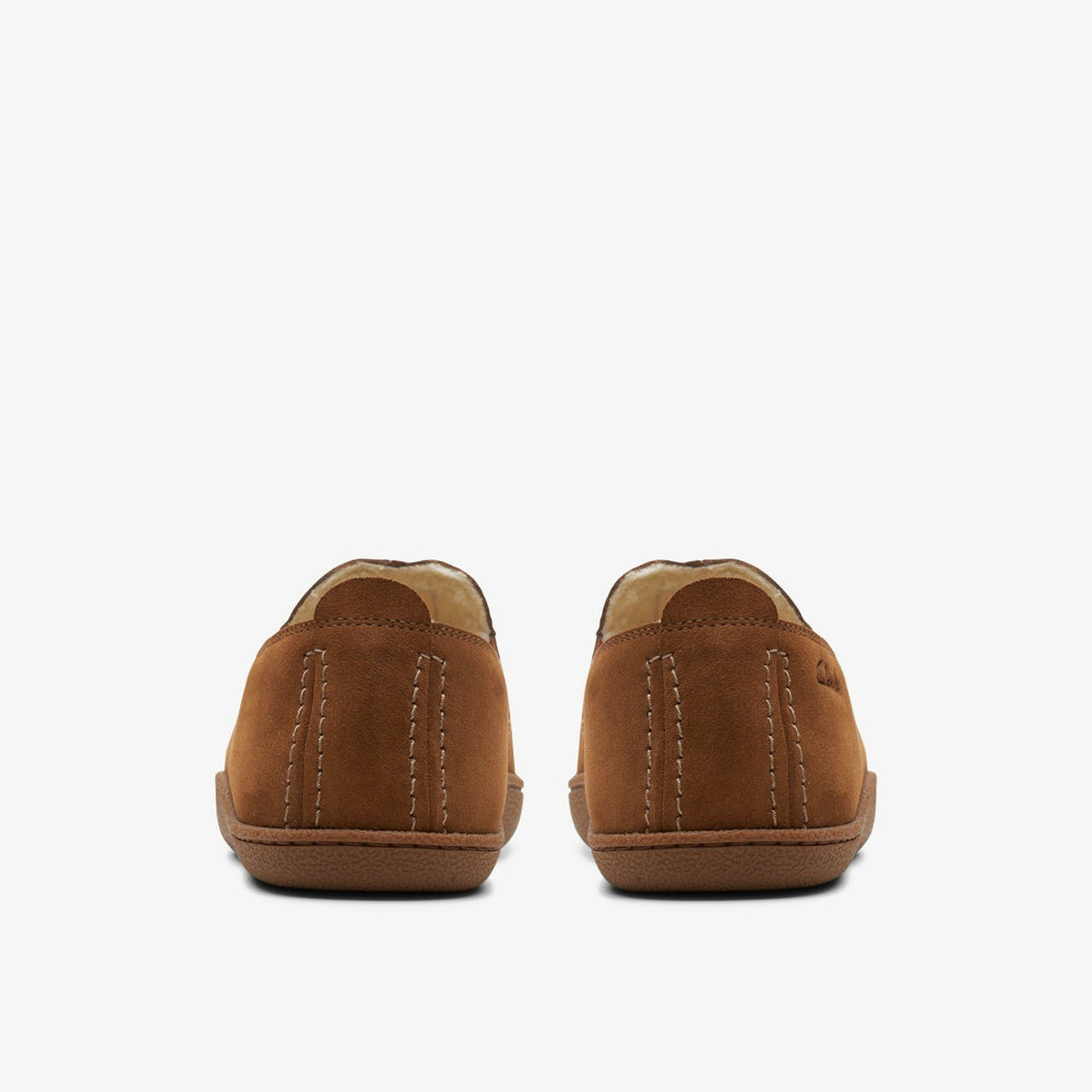 Home Mocc Slipper Tan Suede