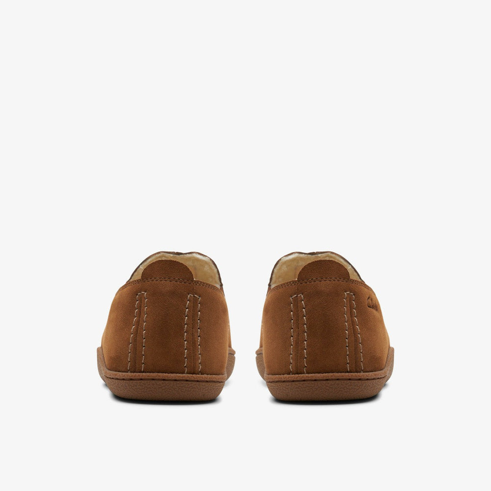 Home Mocc Slipper Tan Suede