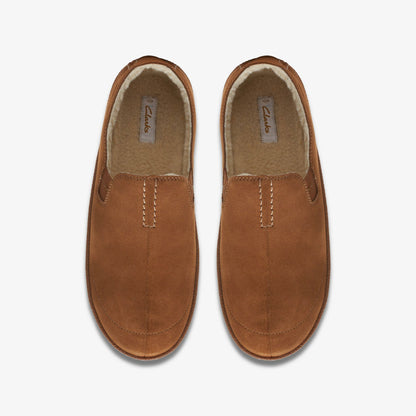 Home Mocc Slipper Tan Suede