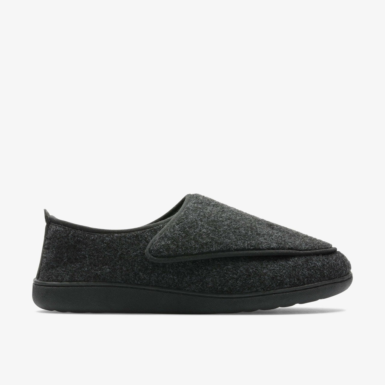 King Riptape Slipper Dark Grey Felt