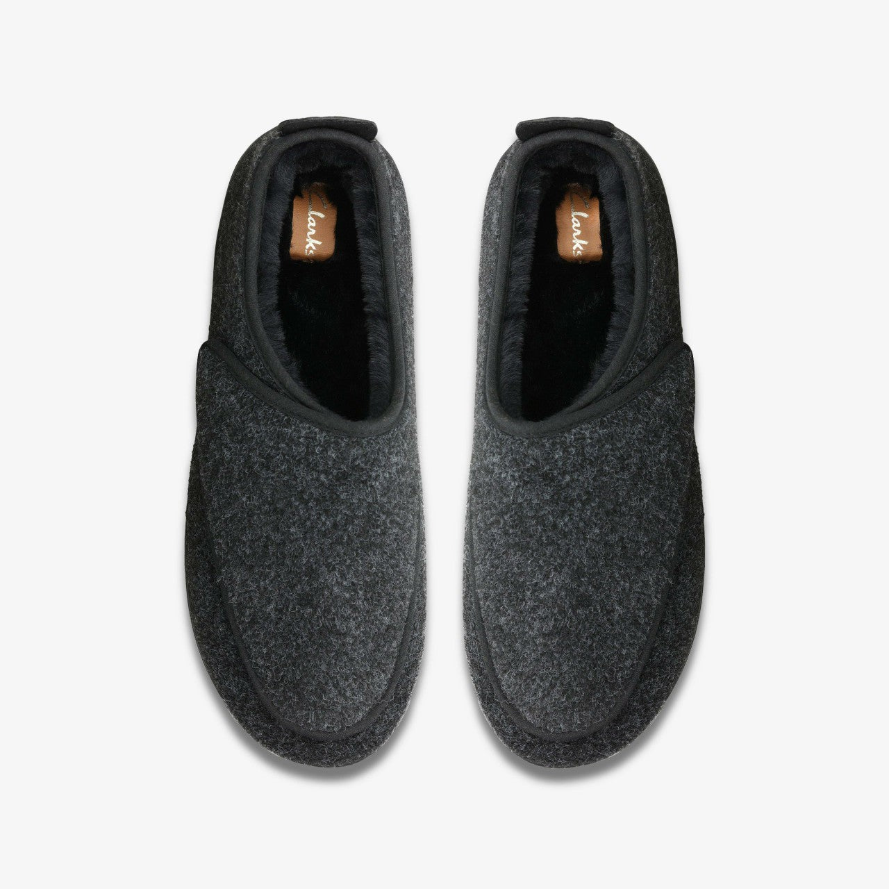 King Riptape Slipper Dark Grey Felt