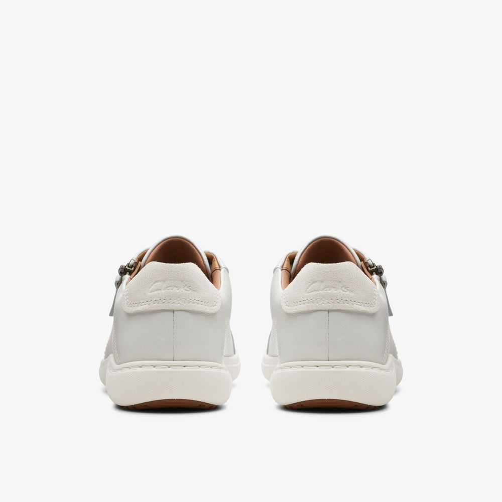 Nalle Lace White Leather