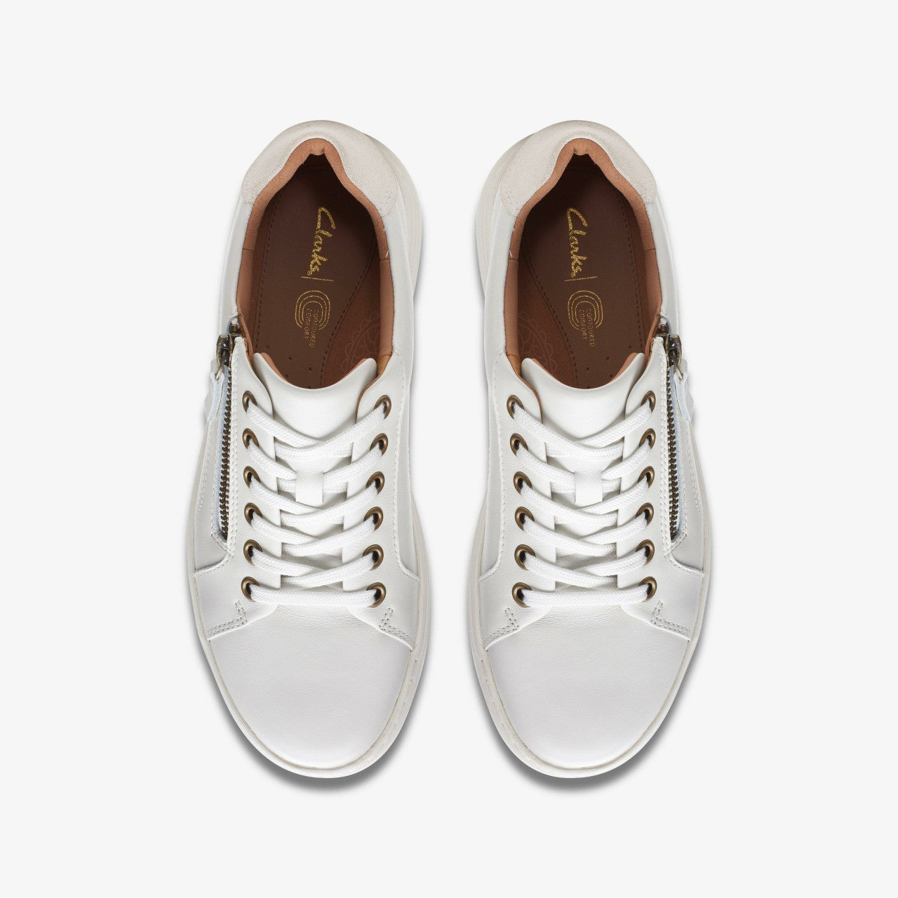 Nalle Lace White Leather