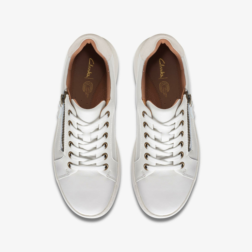 Nalle Lace White Leather