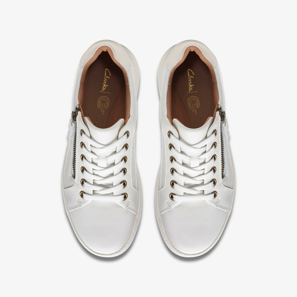 Nalle Lace White Leather