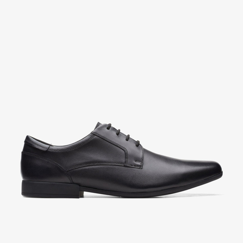 Sidton Lace Black Leather
