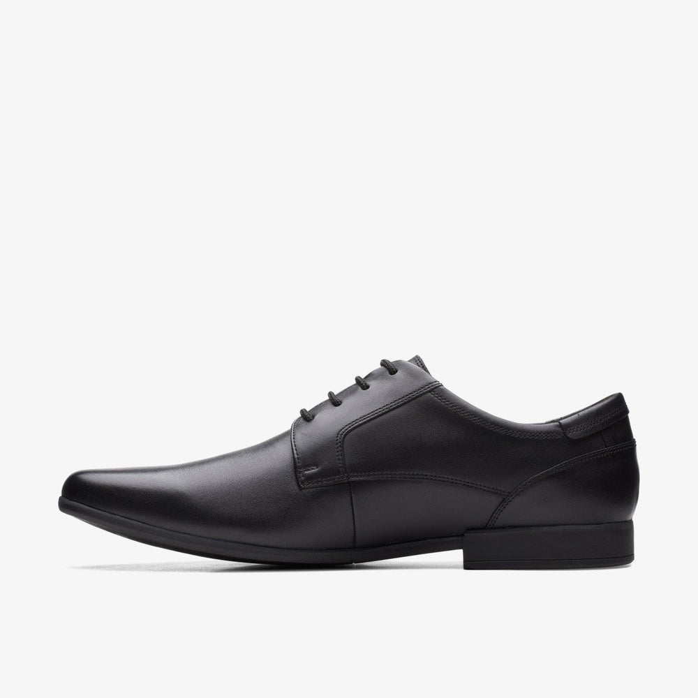 Sidton Lace Black Leather
