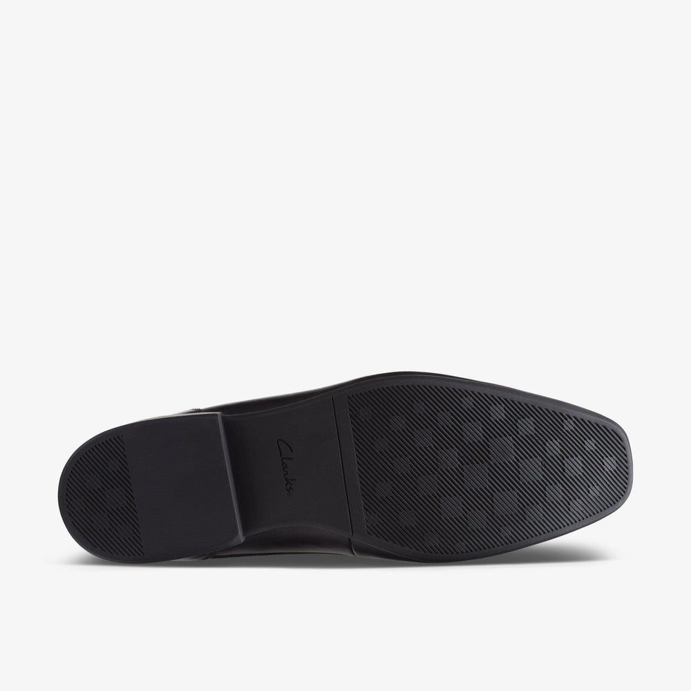 Sidton Lace Black Leather