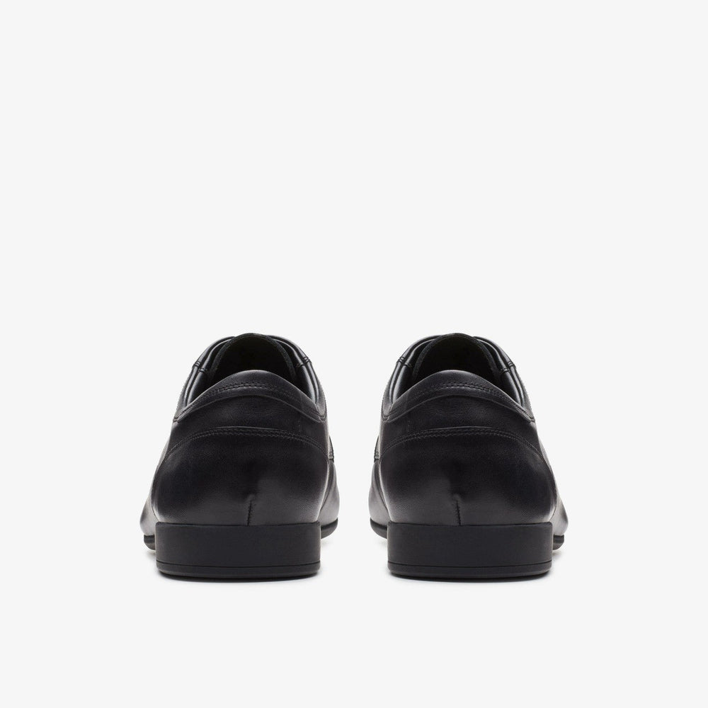 Sidton Lace Black Leather