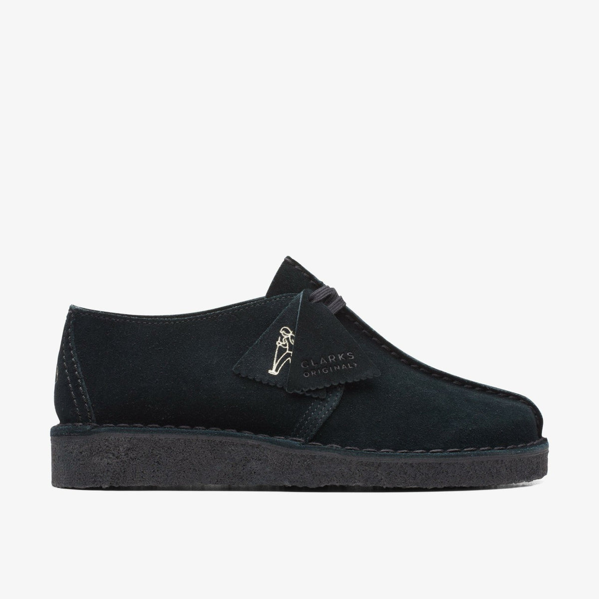 Desert Trek Black Suede