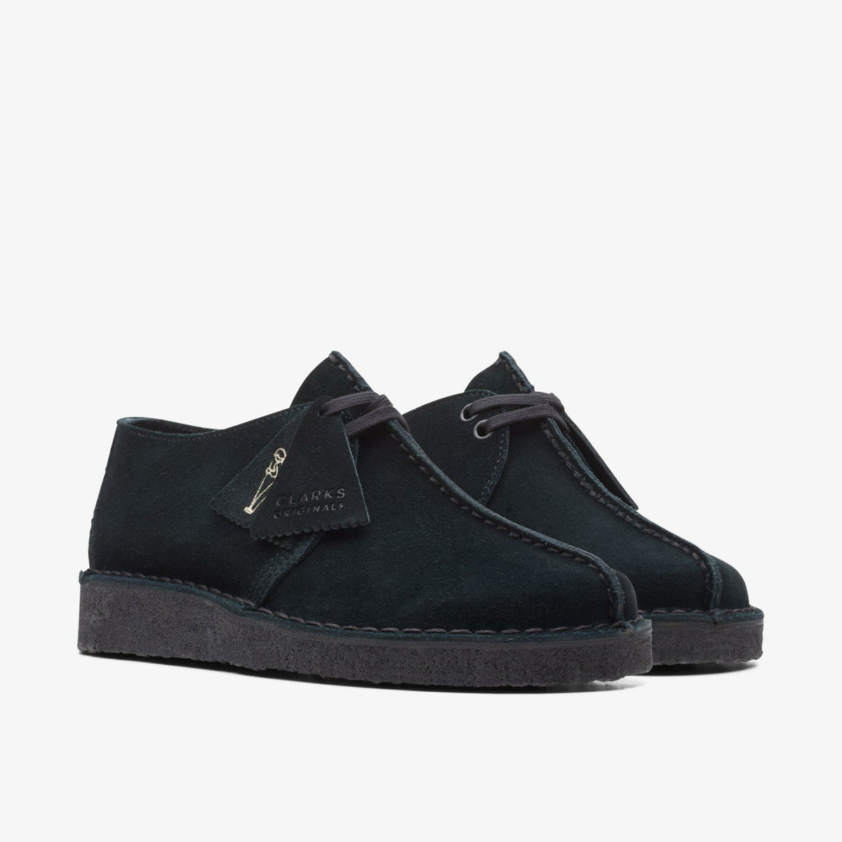 Desert Trek Black Suede
