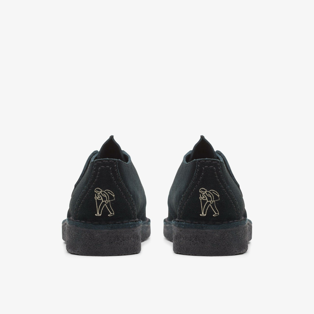 Desert Trek Black Suede