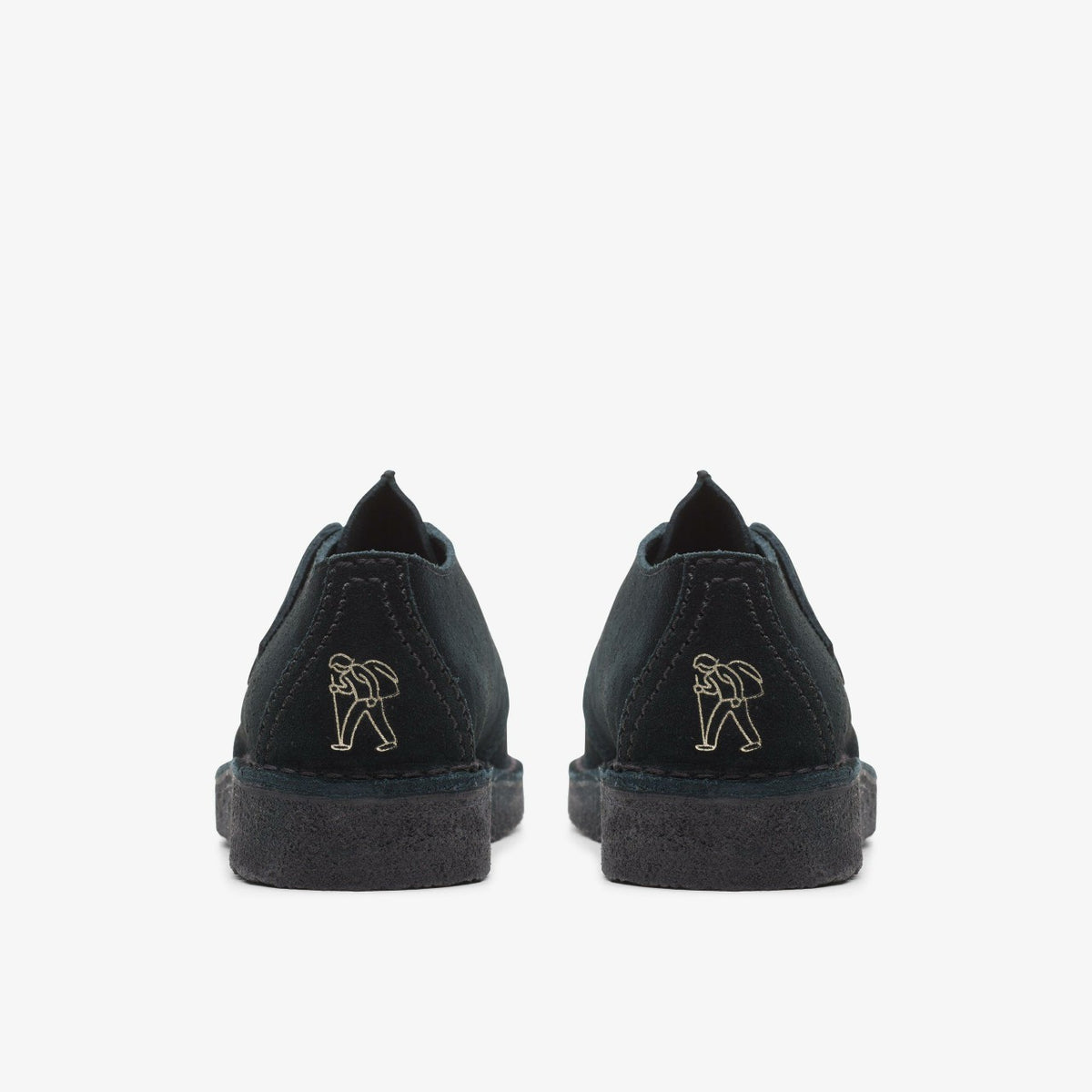 Desert Trek Black Suede