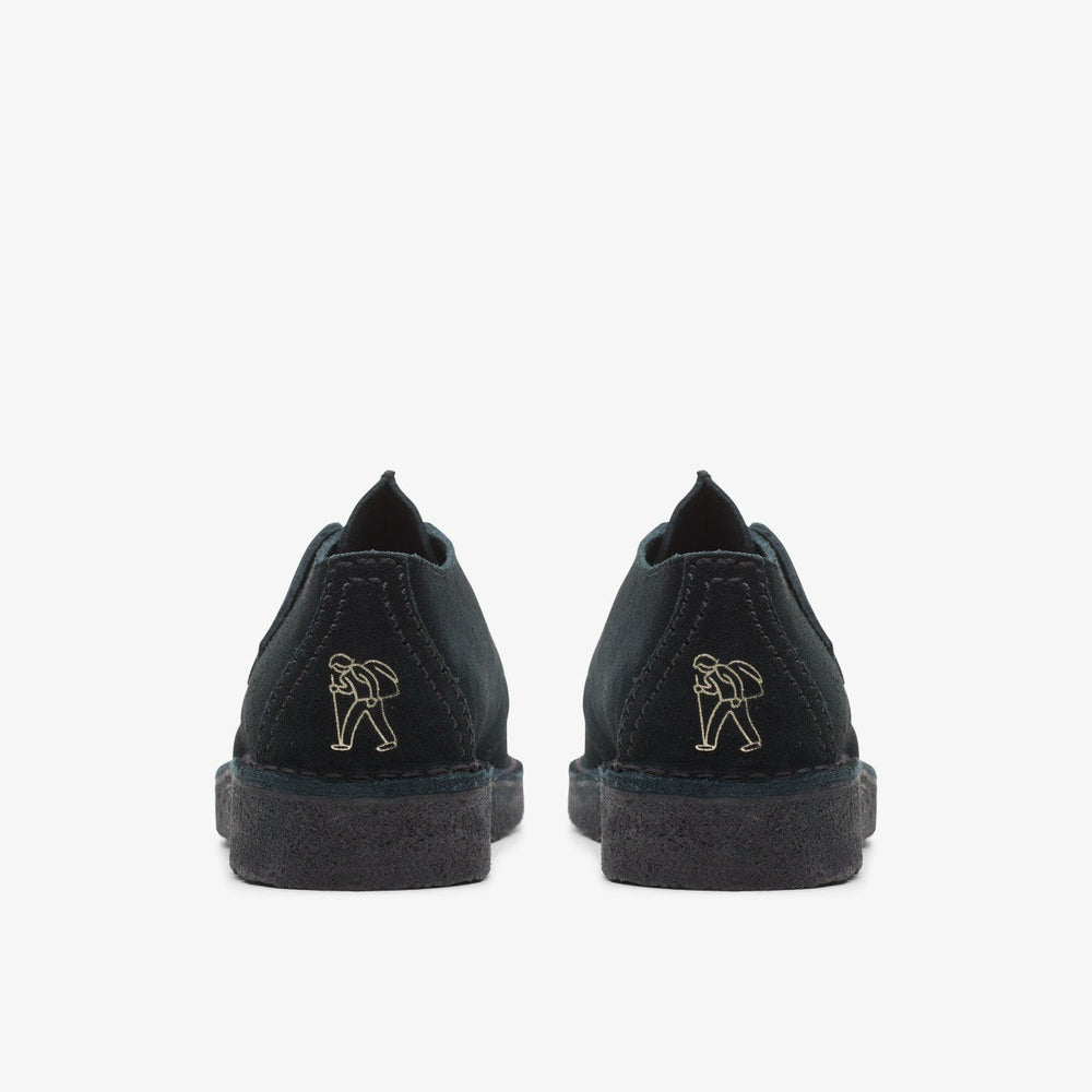 Desert Trek Black Suede