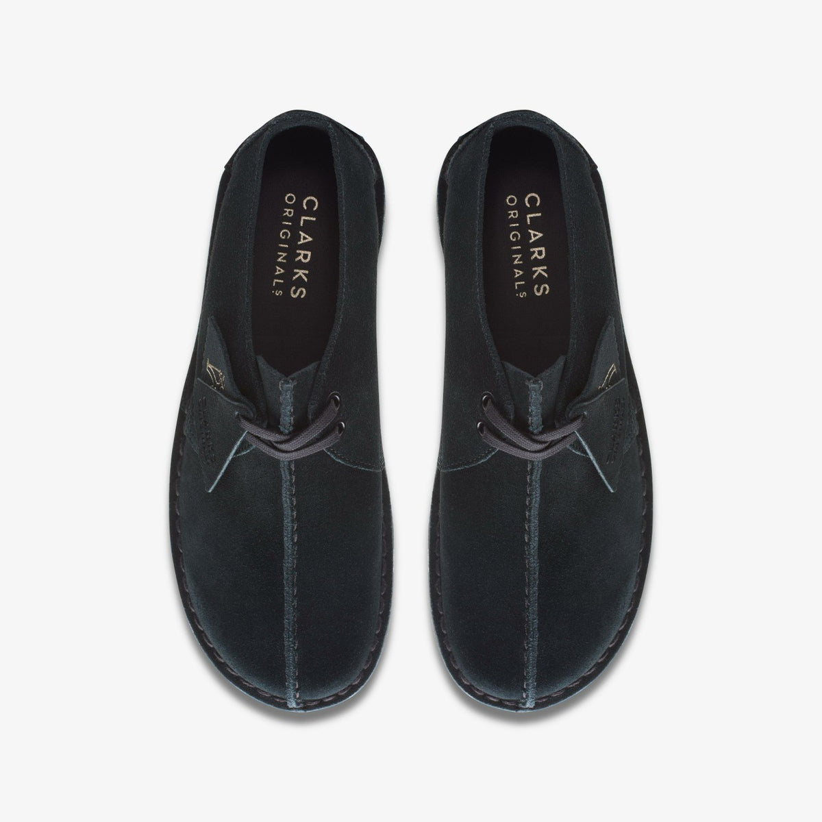 Desert Trek Black Suede