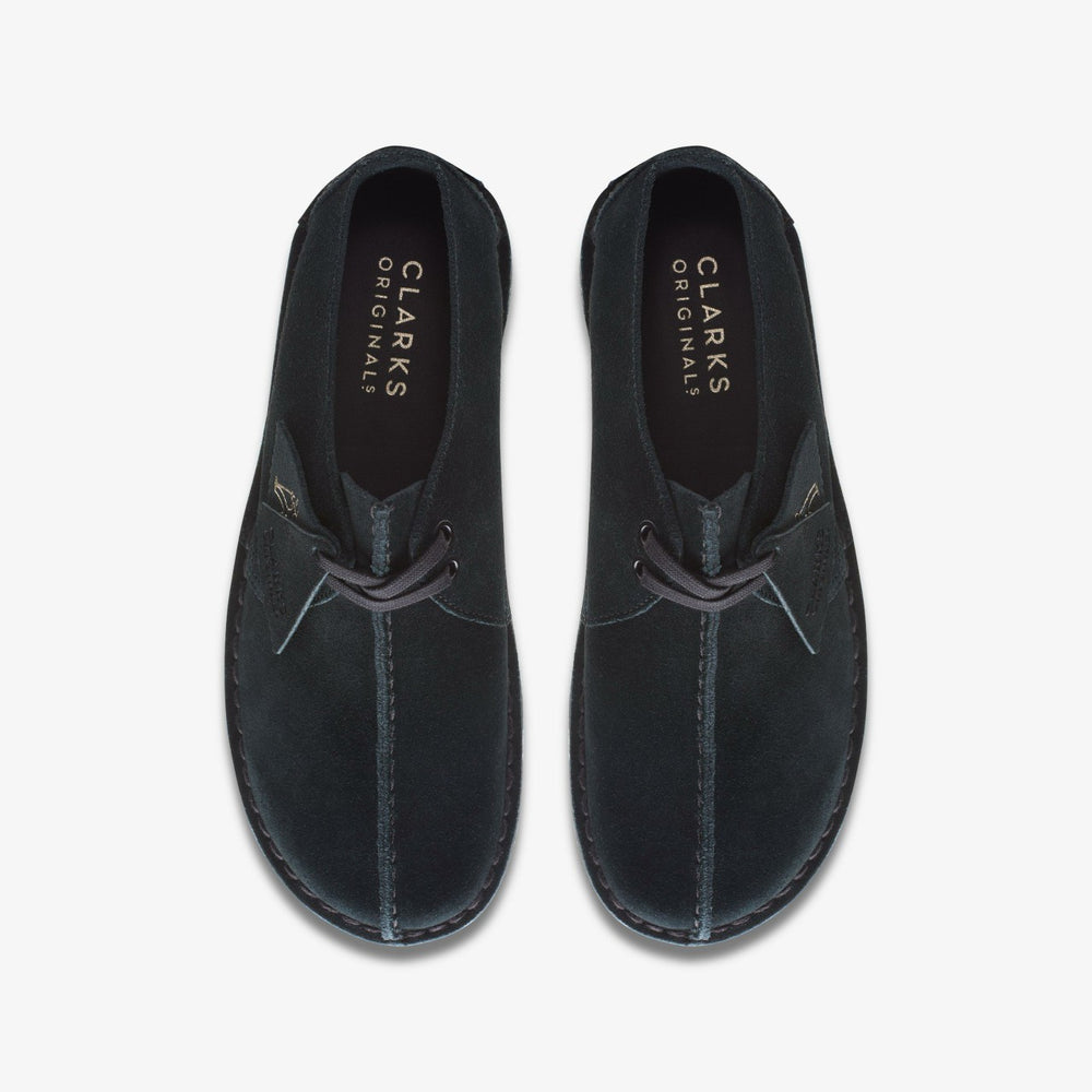Desert Trek Black Suede