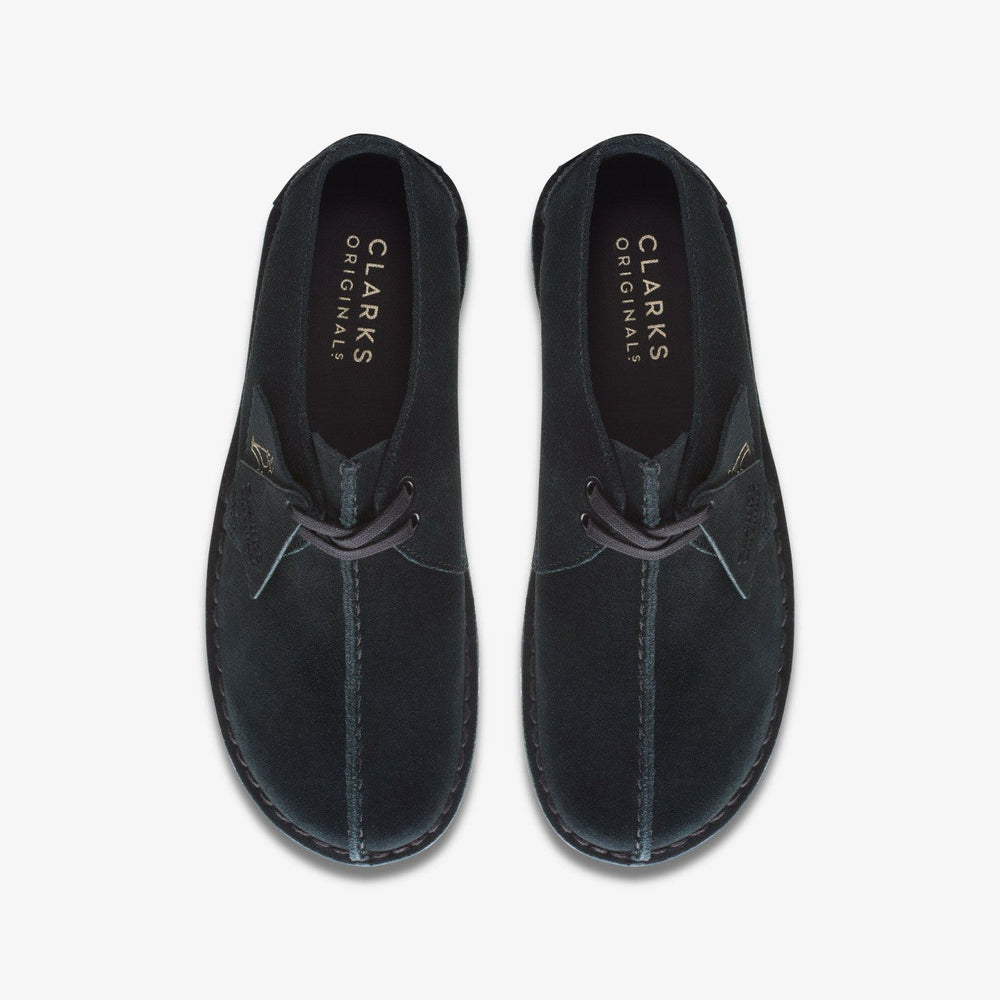 Desert Trek Black Suede