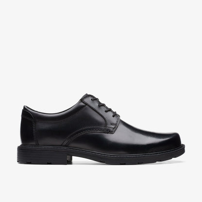 Kerton Lace Black Leather