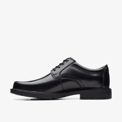 Kerton Lace Black Leather